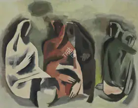 Husain, M.F. (Artist). Untitled, c.1950s | Painting