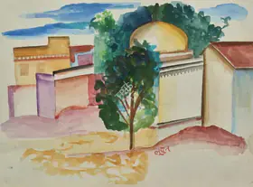 Khakhar, Bhupen (Artist). Untitled, n.d. | Painting