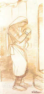 Roy, Jamini (Artist). Mother And Child, n.d. | Painting
