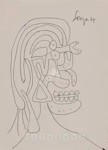 Souza, F.N. (Artist). Untitled, 1964 | Drawing