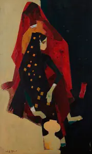 Bendre, N.S. (Artist). Untitled, 1957 | Painting