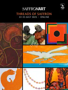 Saffronart (Auction House). Threads of Saffron. 23 July 2025 | Auction Catalogue | 00862574