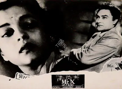 Dewan, T.C. (Producer), Mr  X, 1957 | Lobby Card