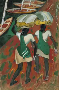 Hebbar, K.K. (Artist). Untitled, 1980s | Painting
