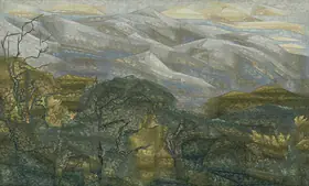 Sabavala, Jehangir (Artist). Treeline II, 1986 | Painting