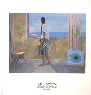 Dodiya, Atul (Artist). Atul Dodiya, 1989 | Solo Exhibition Invitation | 00859076