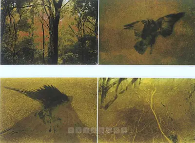 Bhaskar, Binu (Artist). Without/Bush # 1; Without/Bush #2, 1996-2007 | Print