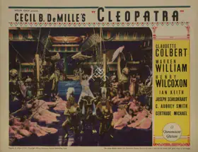 DeMille, Cecil B. (Director), Cleopatra, 1934 | Lobby card