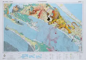 Pothupitiye, Pala (Artist). Chavakachcheri Map, 2013 | Print