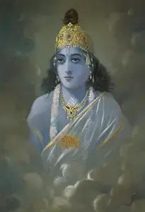 Bukhsh, Ustad Allah (Artist). Krishna, n.d. | Painting