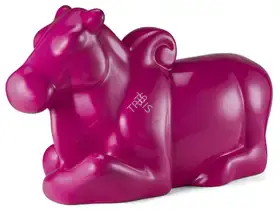 G., Arunkumar H. (Artist). Nandi In Pink, 2010 | Sculpture