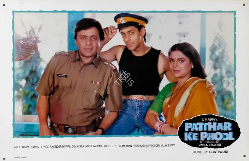 Nirmal Jani (Cinematographer), Patthar Ke Phool, 1991, Lobby Card