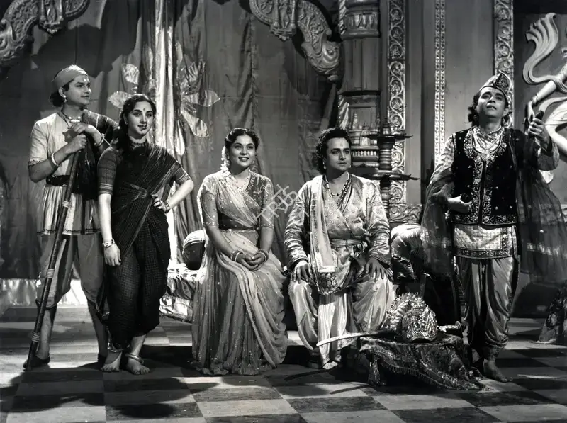 Jayant Desai (Producer), Laxmi Puja, 1957, Photographic Still