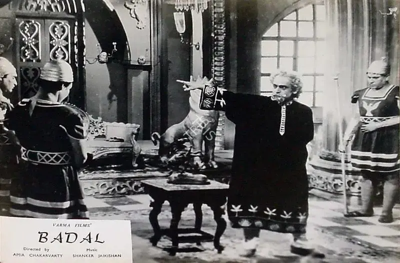 Amiya Chakravarty (Director), Badal, 1951, Lobby Card