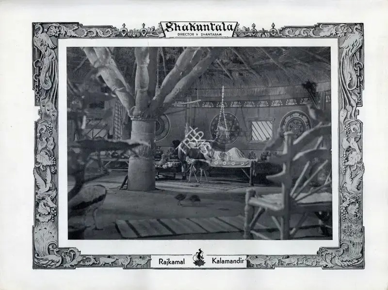 V. Shantaram (Director), Shakuntala, 1943, Photographic Still