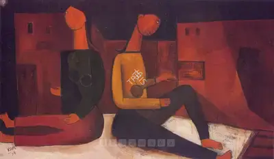 Ramkumar (Artist), Untitled, 1954, Painting