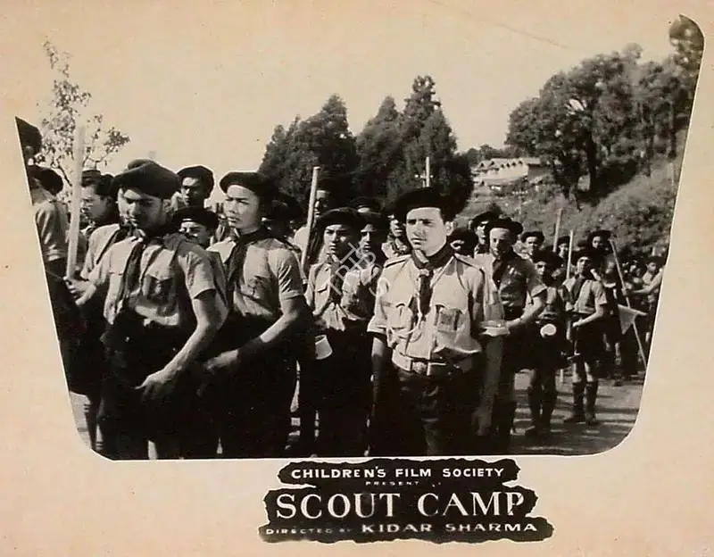Kidar Sharma (Director), Scout Camp, 1959, Lobby Card