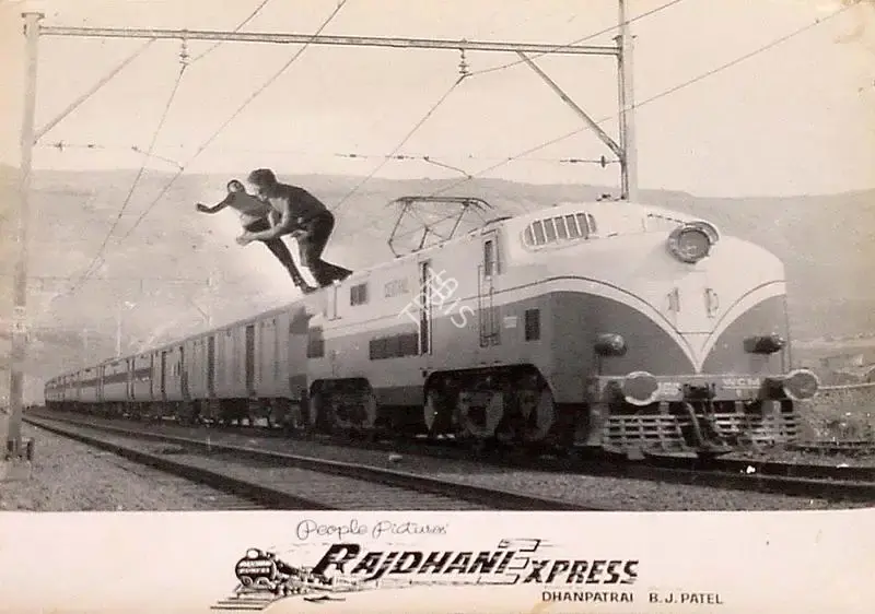 Dhanpat Rai (Producer), Rajdhani Express, 1972, Lobby Card