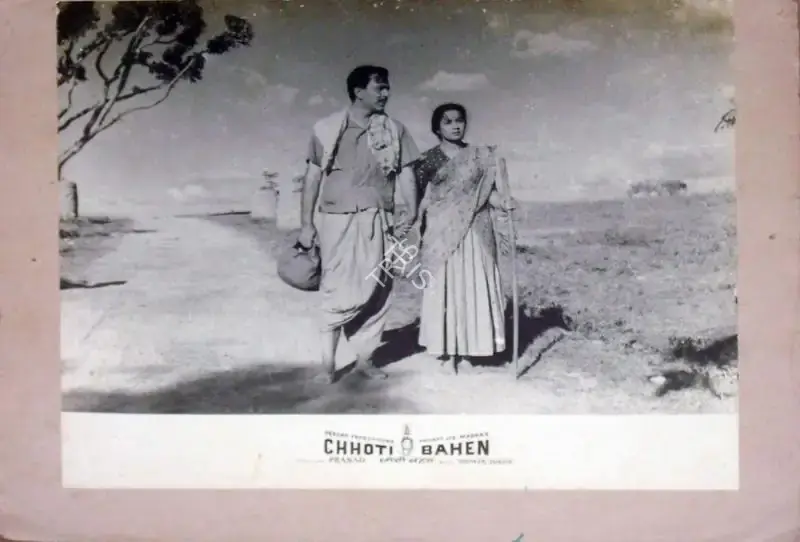 Dwarka Divecha (Cinematographer), Chhoti Bahen, 1959, Lobby Card