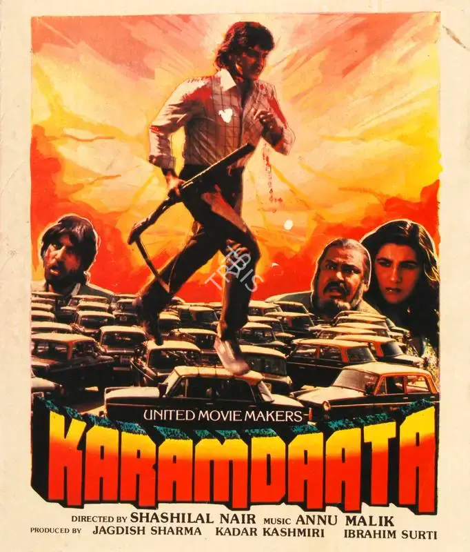 Kadar Kashmiri (Producer), Karamdaata, 1986, Song-Synopsis Booklet