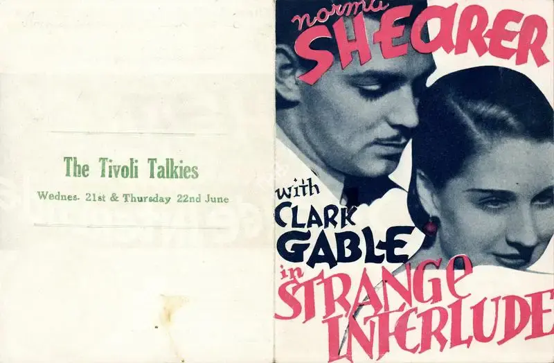 Irving Thalberg (Producer), Strange Interlude, 1932, Handbill