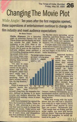 David Twiddy (Reporter), Changing The Movie Plot, 2006, Newspaper Clipping
