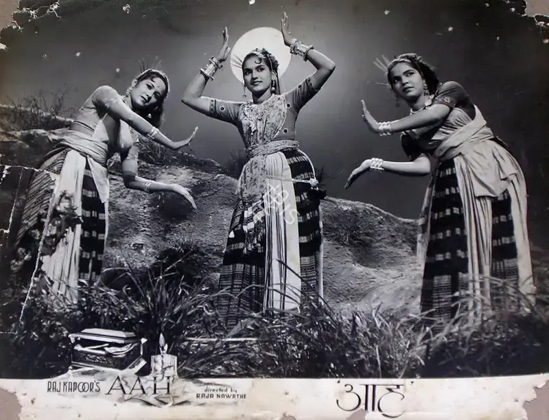 Jaywant Pathare (Cinematographer), Aah, 1953, Lobby Card