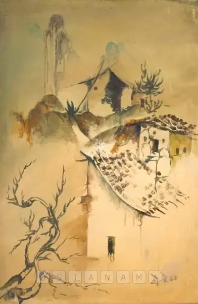 N.S. Bendre (Artist), Untitled, 1970, Painting