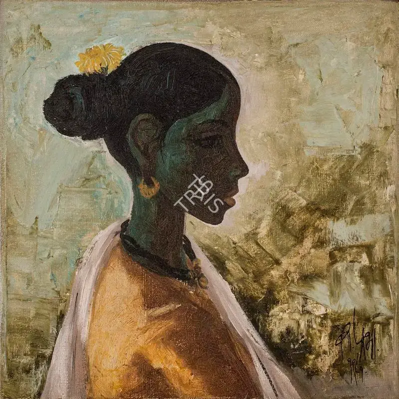 B. Prabha (Artist), Untitled, 1981, Painting