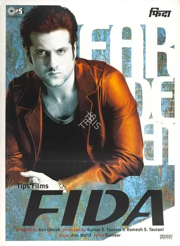 Kumar Taurani (Producer), Fida, 2004, Full Sheet Poster