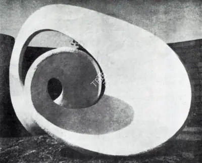 Sankho Chaudhuri (Artist), Untitled-I (Terrazo), 1971, Sculpture