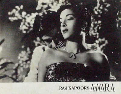 Radhu Karmakar (Cinematographer), Awara, 1951, Lobby Card