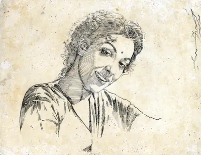 Fali Mistry (Cinematographer), Babul, 1950, Photographic Still