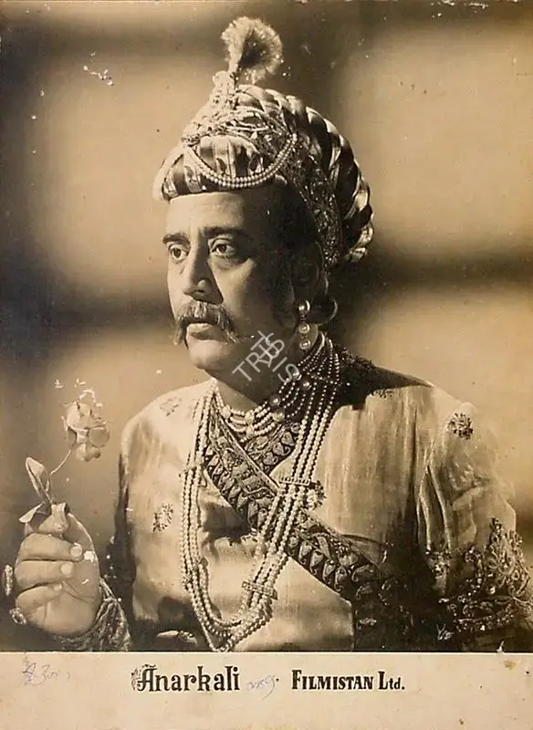Nandlal Jashwantlal (Director), Anarkali, 1953, Lobby Card