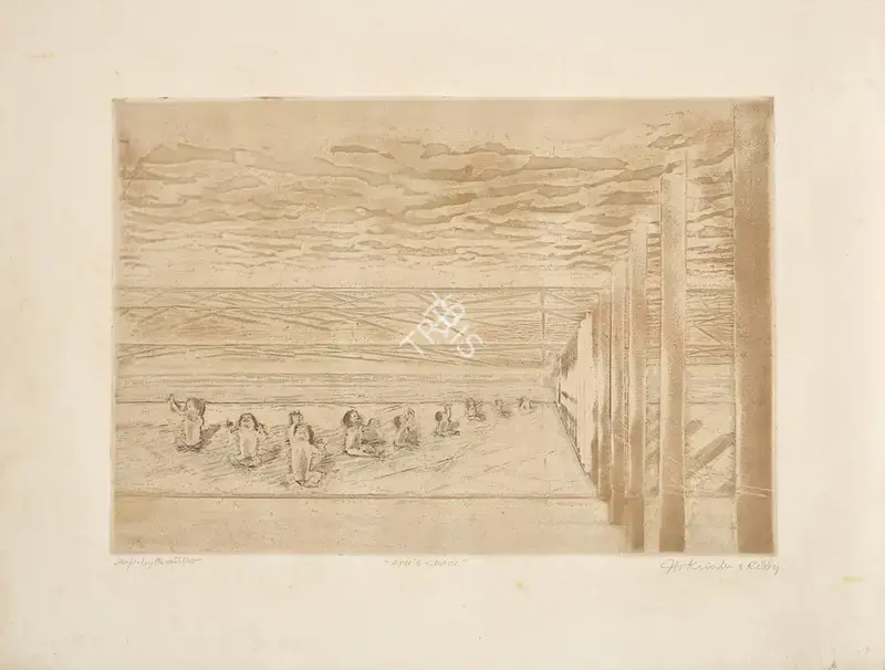 Krishna Reddy (Artist), Apu's Space, Graphic Art
