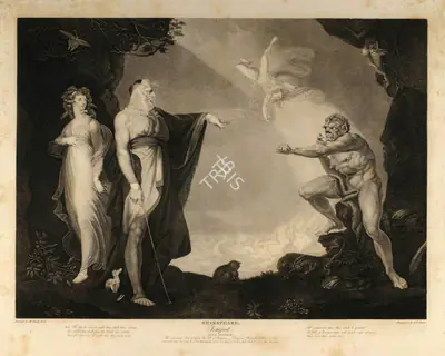 After Henry Fuseli (Artist), Tempest, 1797, Aquatint