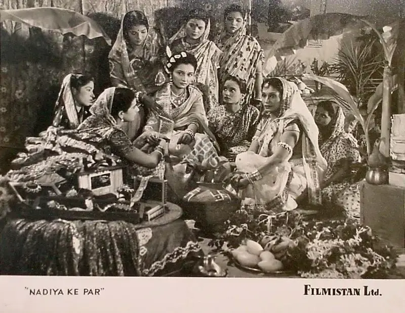 Kishore Sahu (Producer), Nadiya Ke Par, 1948, Lobby Card