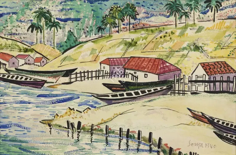 F.N.&nbsp;Souza (Artist), Untitled, 1940, Painting