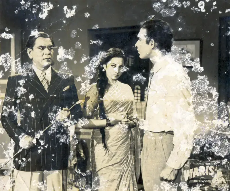 Sohrab Modi (Producer), Waris, 1954, Photographic Still
