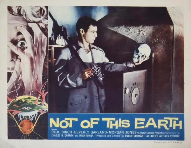 John J. Mescall (Cinematographer), Not of This Earth, 1957, Lobby Card