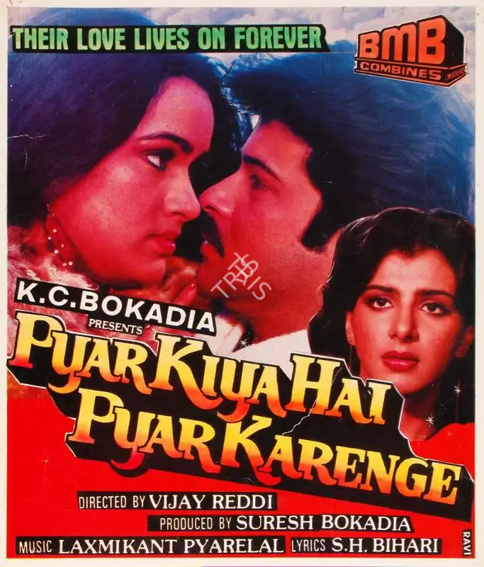 Suresh Bokadia (Producer), Pyar Kiya Hai Pyar Karenge, 1986, Song-Synopsis Booklet
