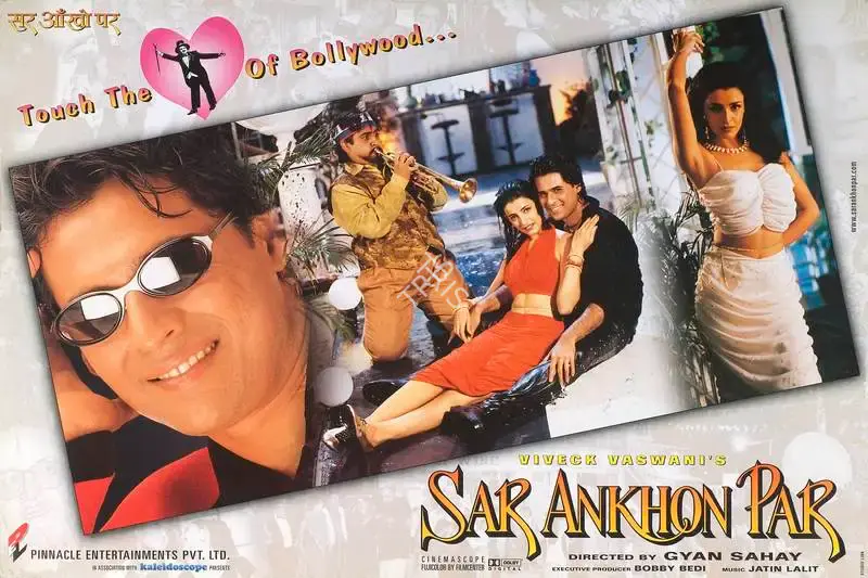 Vivek Vasvani (Producer), Sar Ankhon Par, 1999, Lobby Card