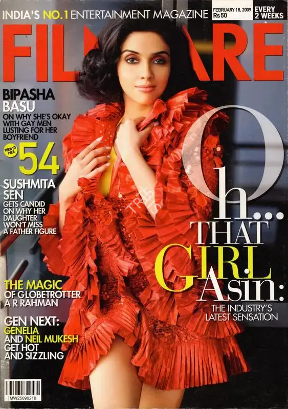 Jitesh Pillaai (Editor), Filmfare, 2009, Magazine