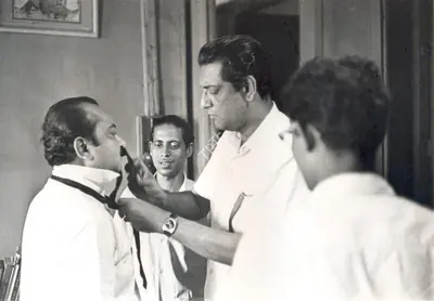 Nemai Ghosh (Still Photographer), Pratidwandi, 1970, Working Still