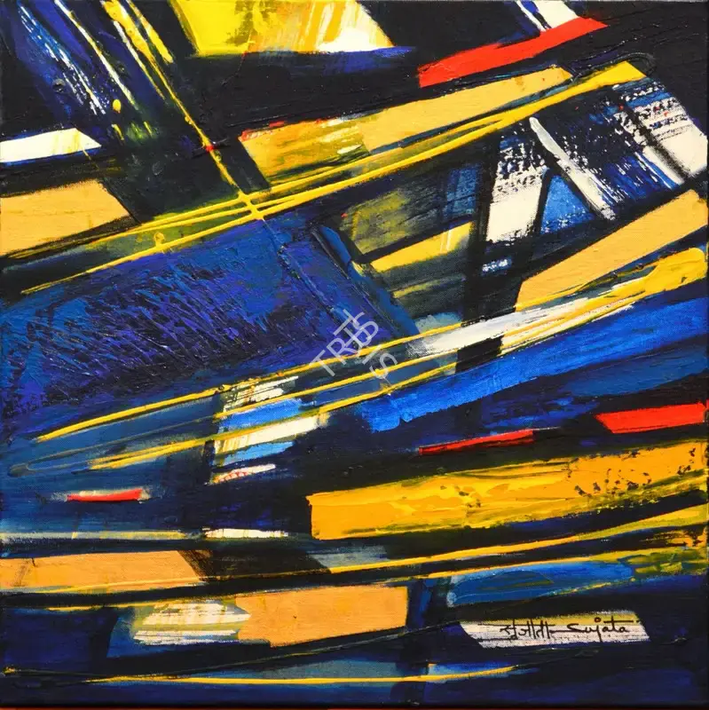 Sujata Bajaj (Artist), Fragments, Painting
