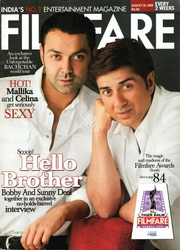 Jitesh Pillaai (Editor), Filmfare, 2008, Magazine