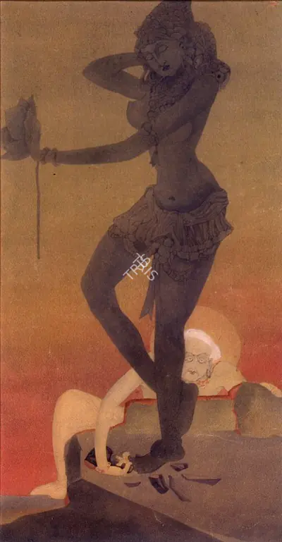 M.A.R. Chughtai (Artist), The Work Of An Artist, Painting