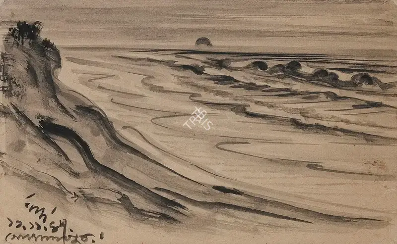 Nandalal Bose (Artist), Untitled, 1947, Painting