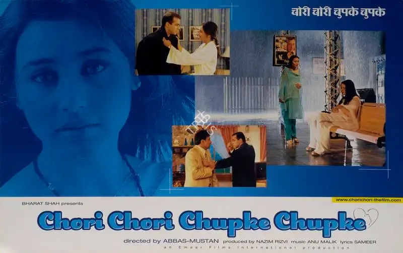 Nazim Rizvi (Producer), Chori Chori Chupke Chupke, 2001, Lobby Card