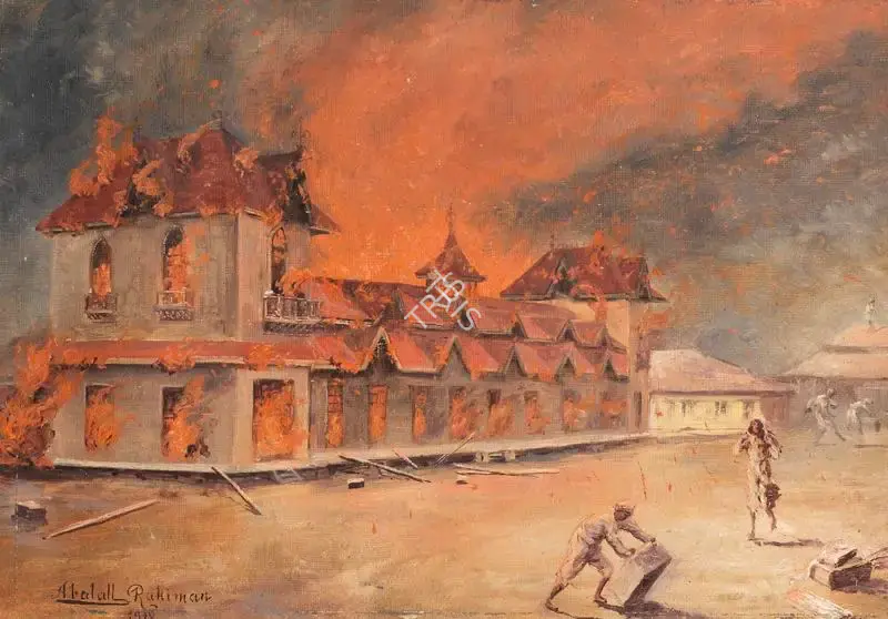 Abalal Rahiman (Artist), Untitled, 1912, Painting